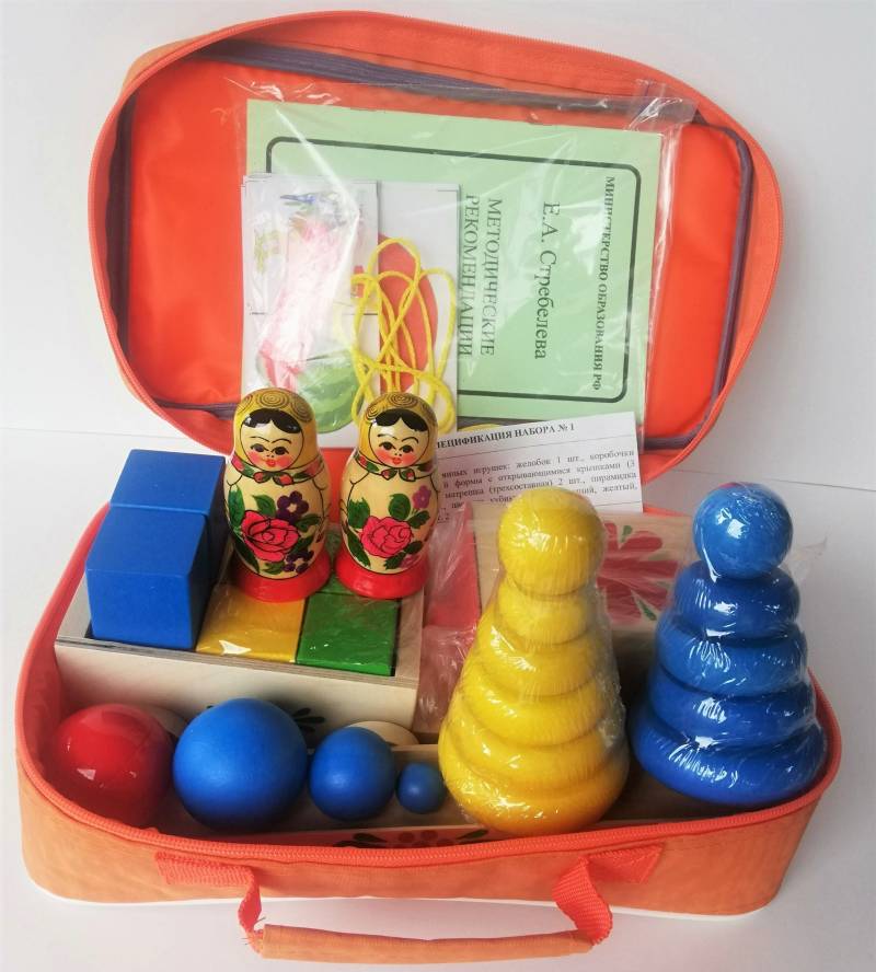 Чемоданчик Стребелевой 2-3 года