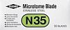 Одноразовые микротомные ножи (лезвия) Feather N35 для твердых образцов