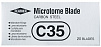 Одноразовые микротомные лезвия для криосрезов Feather C35