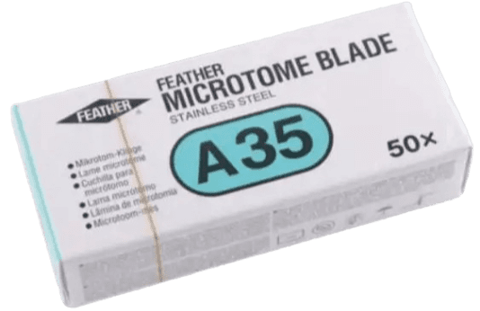 Одноразовые микротомные ножи (лезвия) Feather A35 для тонких срезов 