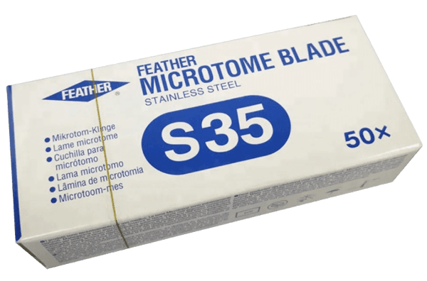 Одноразовые микротомные ножи (лезвия) Feather S35 для рутинных срезов 