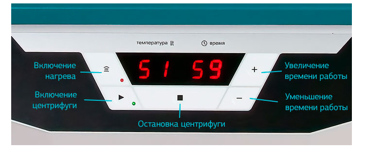 Лабораторная молочная центрифуга с подогревом TAGLER ЦЛМН 1-8
