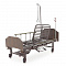 кровать механическая yg-6 (mm-2124н-00) с туалетным устройством и функцией «кардиокресло» фото