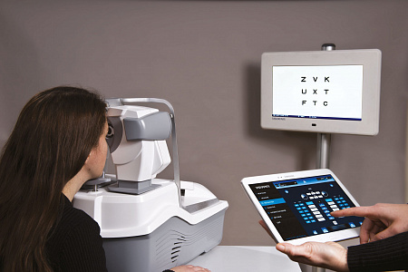 автоматическая система для аберрометрии eyerefract фото