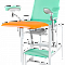 кресло гинекологическое кгфв 02в с фиксированной высотой, со встроенной ступенькой фото