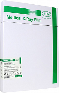 Рентгенплёнка SFM X-RAY GF 13х18 (зелёночувствительная), Германия