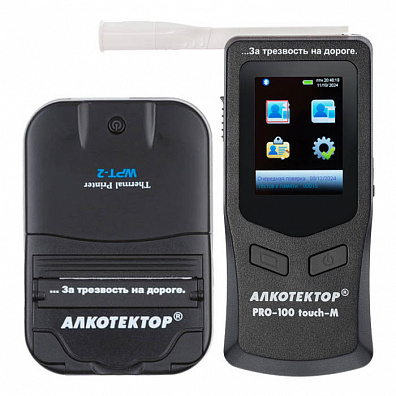 Алкотектор PRO-100 touch-M (тач-м) c принтером