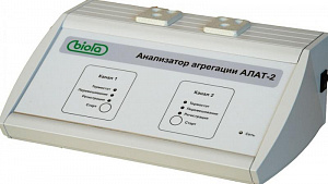 Анализатор агрегации тромбоцитов лазерный АЛАТ2-БИОЛА, Россия