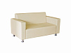 Диван для посетителей 3-х местный АСК ДМ.02.00 (бежевый)