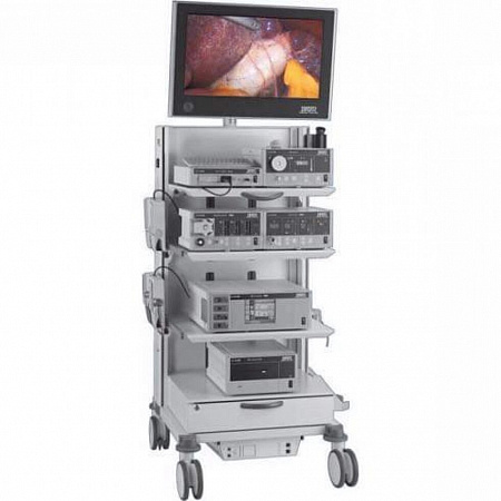 эндовидеохирургическая стойка для лапароскопии в гинекологии фото