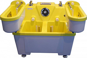 Ванна 4-х камерная комбинированная гальваническая + струйно-контрастная «Истра-4КСГ»