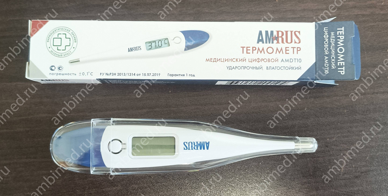цифровой термометр amrus amdt-10 фото