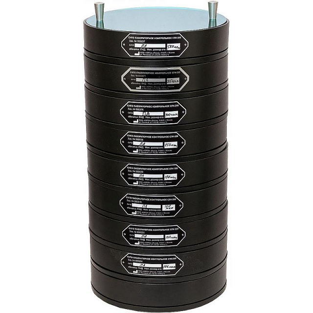 Набор лабораторных контрольных сит TAGLER для пшеничной муки (ГОСТ 27560-87, 26361-84, 27559-87)