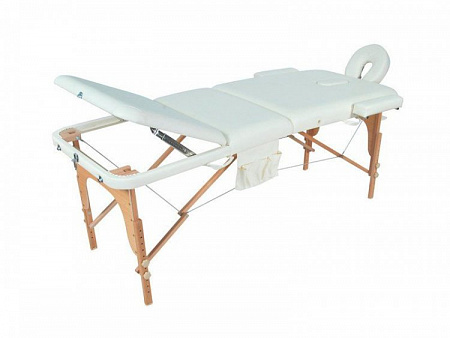массажный стол складной деревянный jf-ay01 (pw3.20.12a) 3-х секционный м/к фото