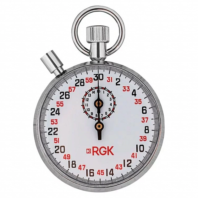 Секундомер механический RGK SWM-1A3 с поверкой
