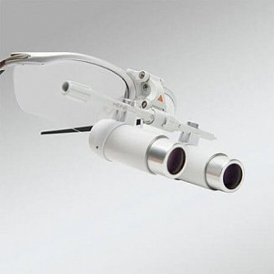 c-000.32.431 лупа офтальмологическая бинокулярная hrp 4х, рабочее расстояние 340 мм (heine) фото