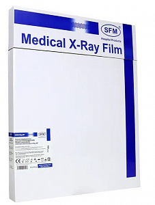 Рентгенплёнка SFM X-RAY BF 35х43 (синечувствительная), Германия