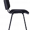 офисный стул изо v4 (к/з черный, каркас черный) фото